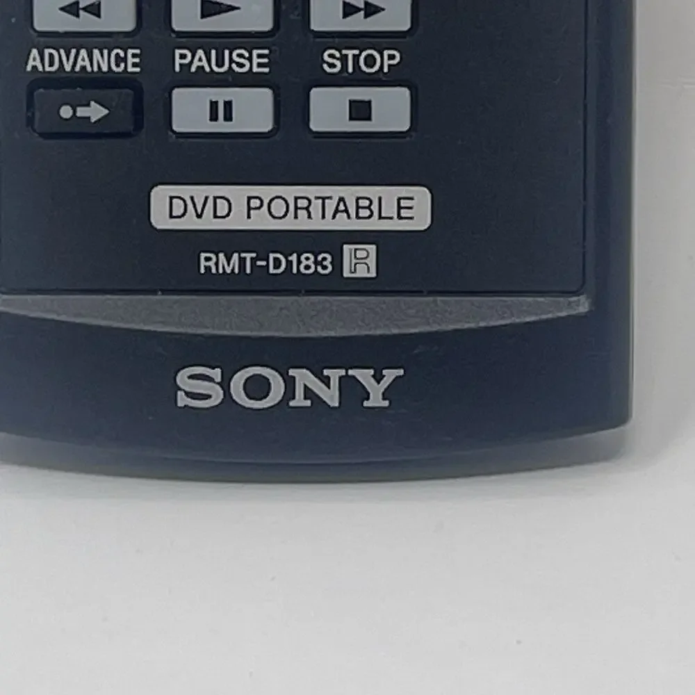 SONY RMT-D183 Portable DVD Player Remote Control DVP-FX811K DVP-FX820 OEM Tested